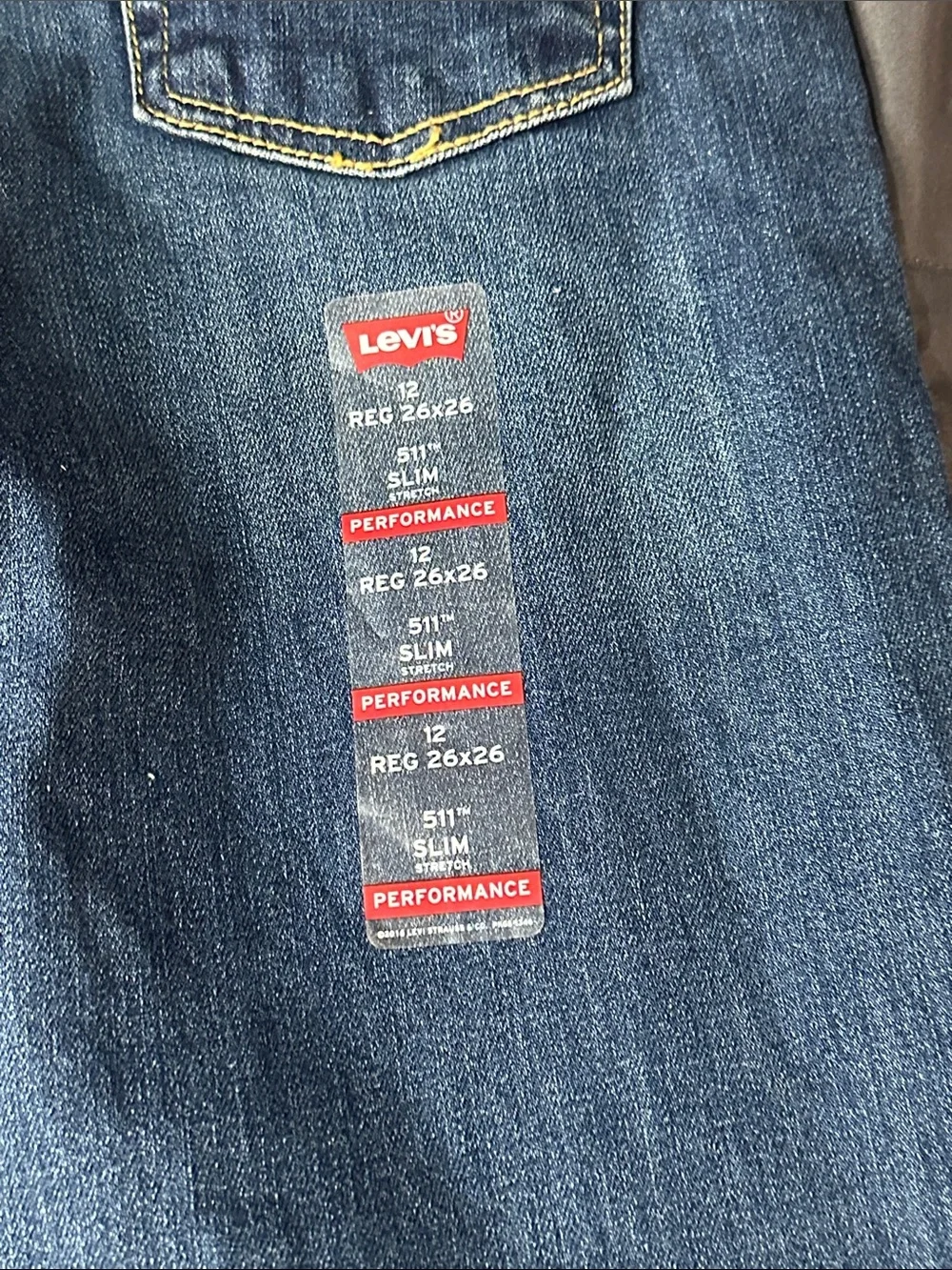 Levi's youth Skinny Jeans - Denim Blue Wash
